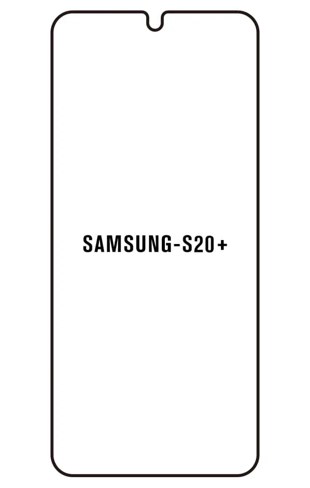 Samsung S20+ Přední Hydrogel ochranná fólie