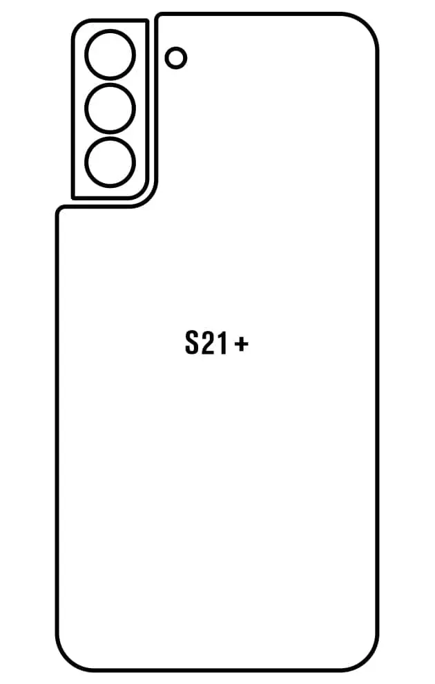 Samsung S21+ Zadní Hydrogel ochranná fólie