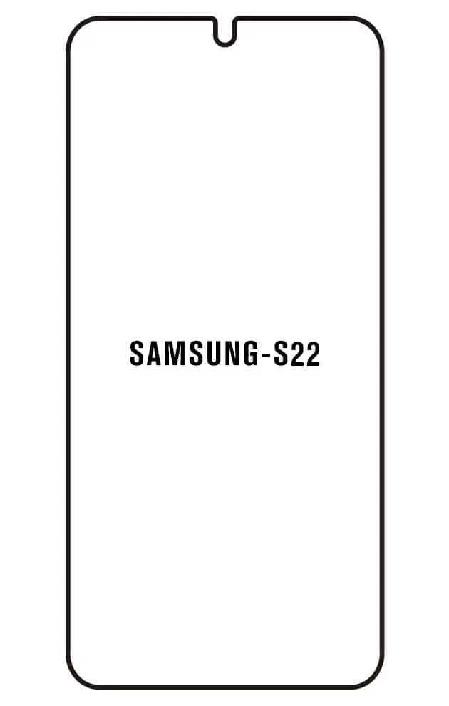 Samsung S22 5G Přední Hydrogel ochranná fólie