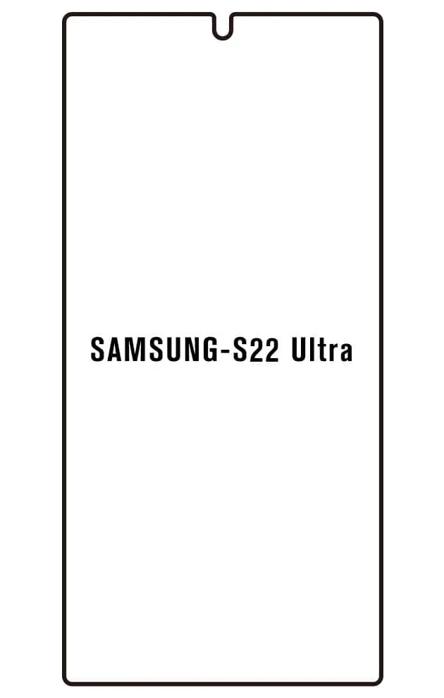 Samsung S22 Ultra 5G Přední Hydrogel ochranná fólie