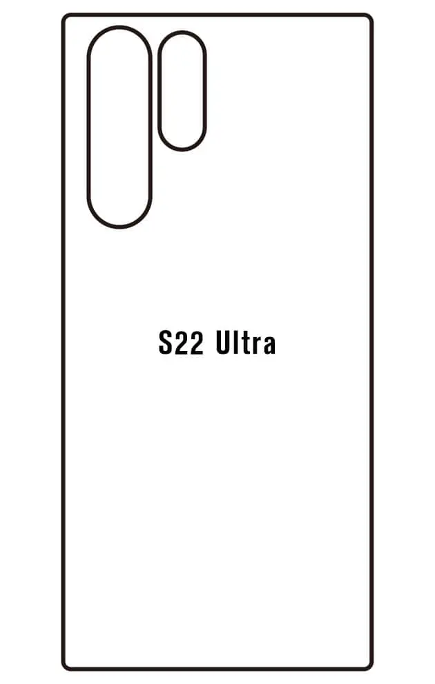 Samsung S22 Ultra 5G Zadní Hydrogel ochranná fólie