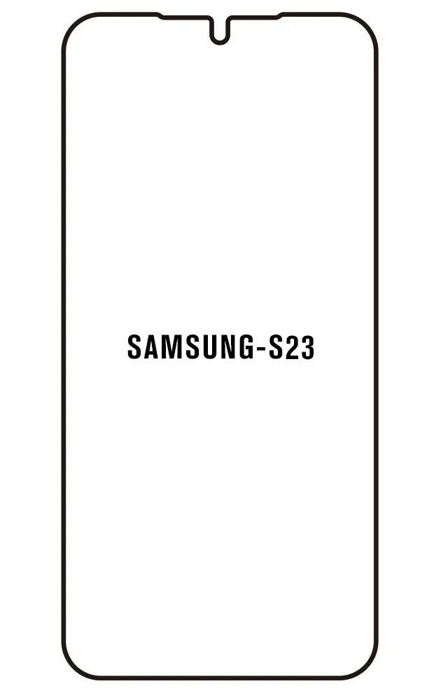 Samsung S23 Přední Hydrogel ochranná fólie