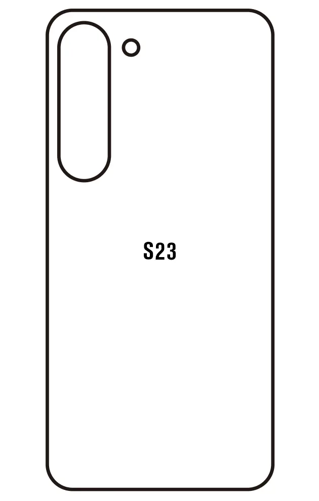 Samsung S23 Zadní Hydrogel ochranná fólie