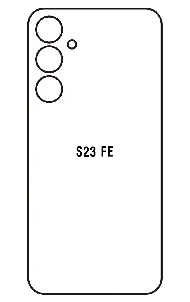 Samsung S23 FE Zadní Hydrogel ochranná fólie