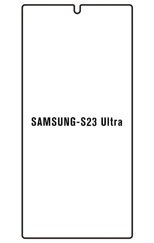Samsung S23 Ultra Přední Hydrogel ochranná fólie