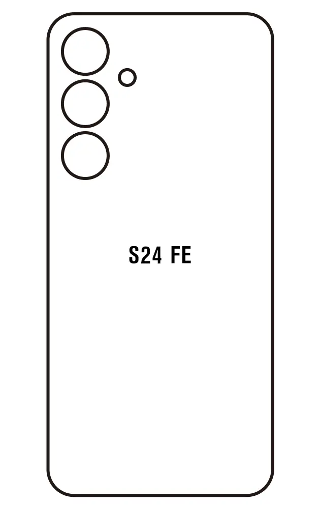 Samsung S24 FE Zadní Hydrogel ochranná fólie
