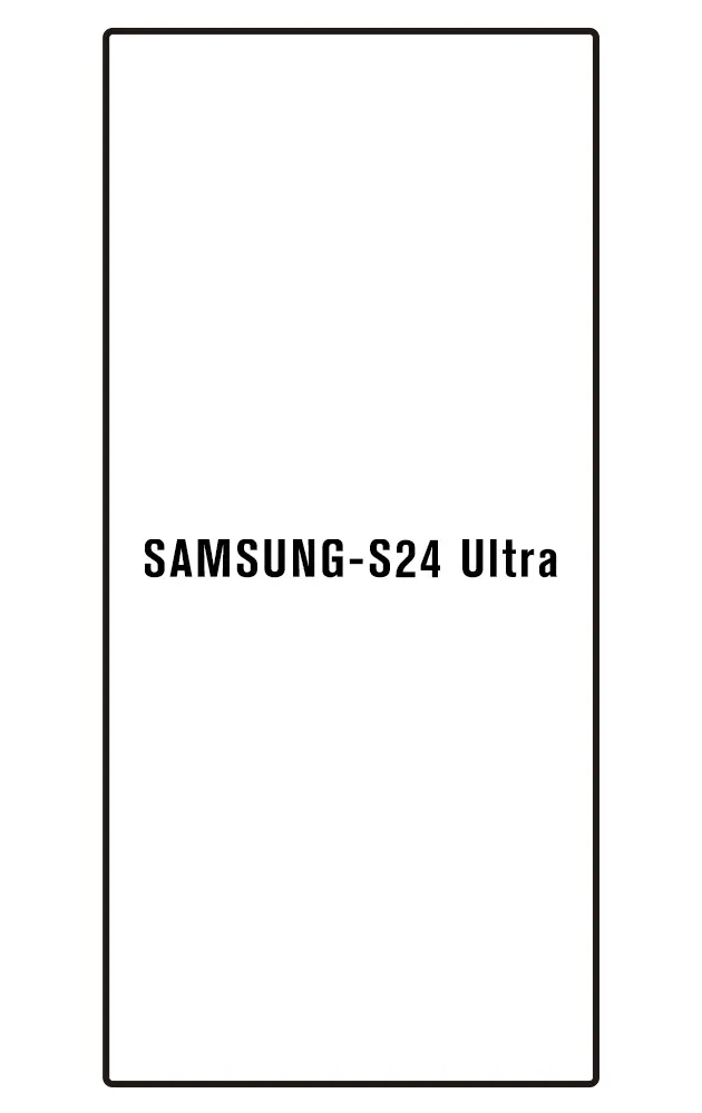 Samsung S24 Ultra Přední Hydrogel ochranná fólie