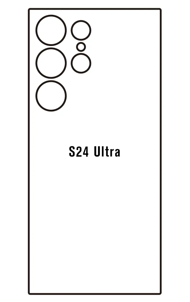 Samsung S24 Ultra Zadní Hydrogel ochranná fólie