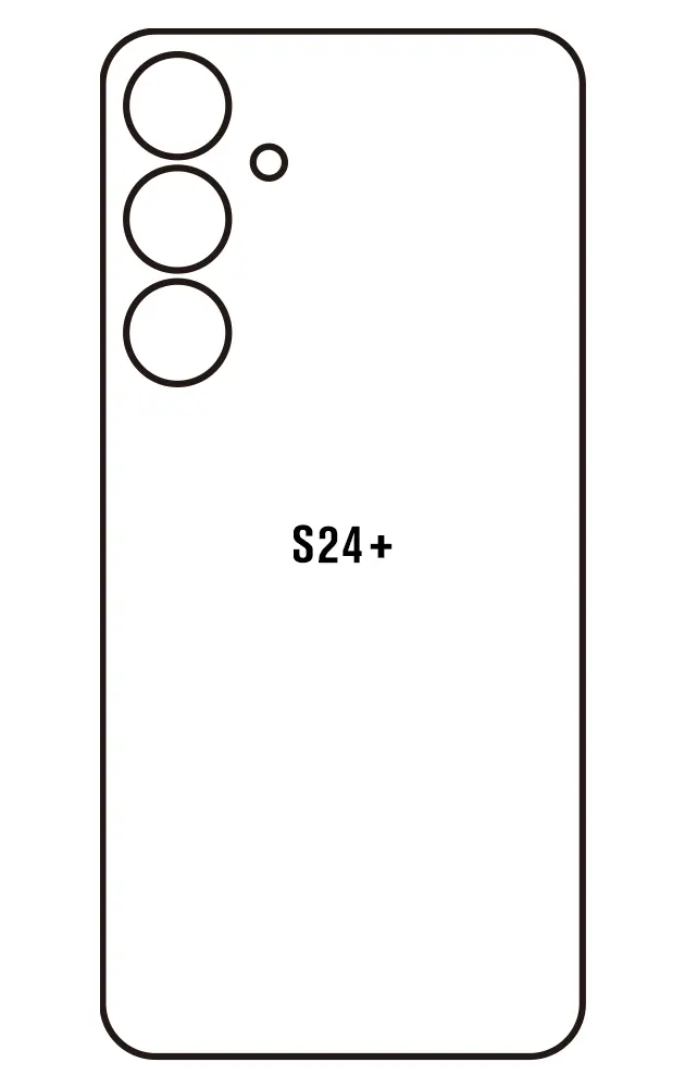 Samsung S24+ Zadní Hydrogel ochranná fólie