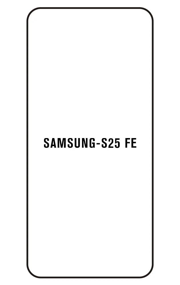 Samsung S25 FE Přední Hydrogel ochranná fólie