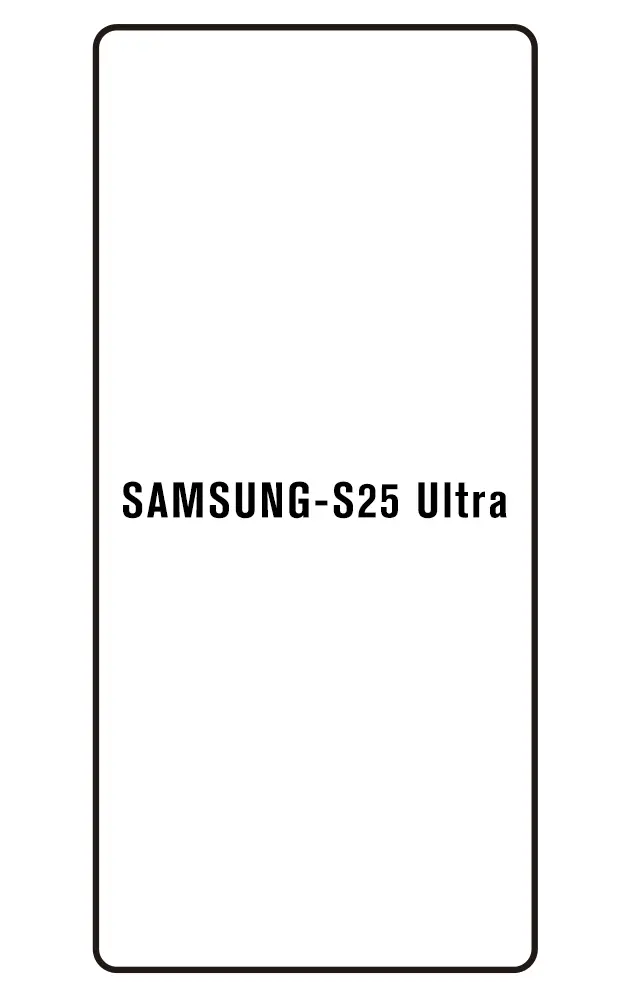 Samsung S25 Ultra Přední Hydrogel ochranná fólie