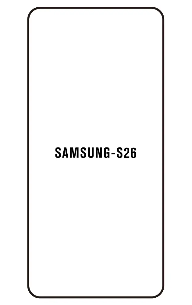 Samsung S26 Přední Hydrogel ochranná fólie
