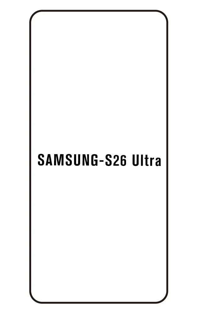 Samsung S26 Ultra Přední Hydrogel ochranná fólie