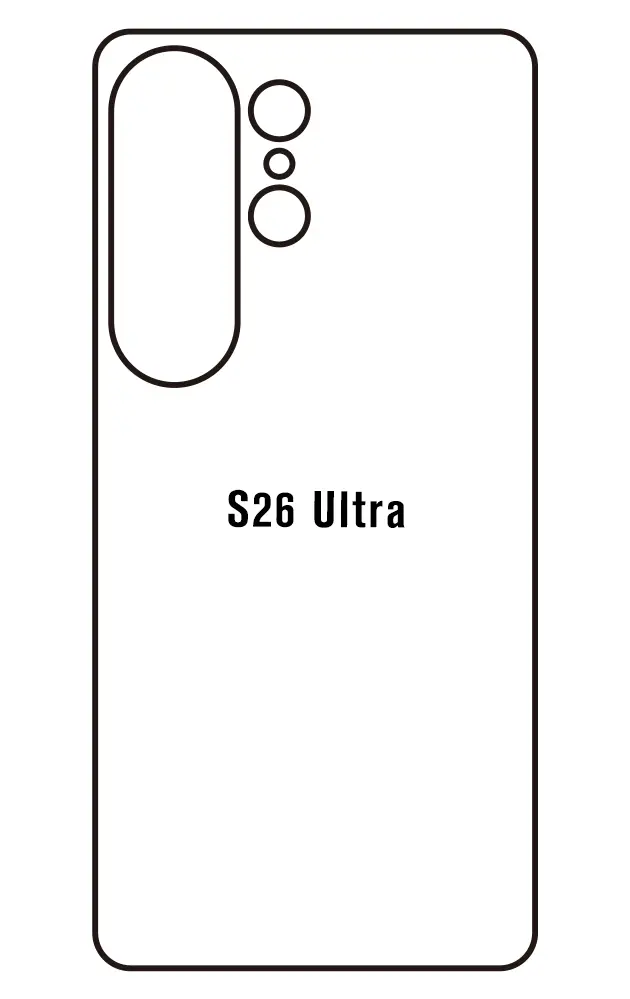 Samsung S26 Ultra Zadní Hydrogel ochranná fólie