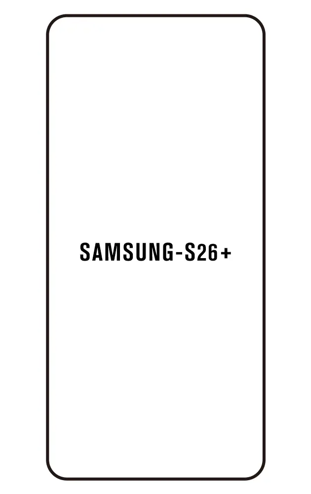 Samsung S26+ Přední Hydrogel ochranná fólie