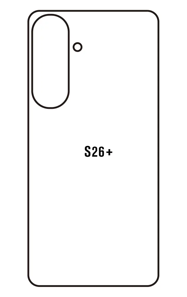 Samsung S26+ Zadní Hydrogel ochranná fólie