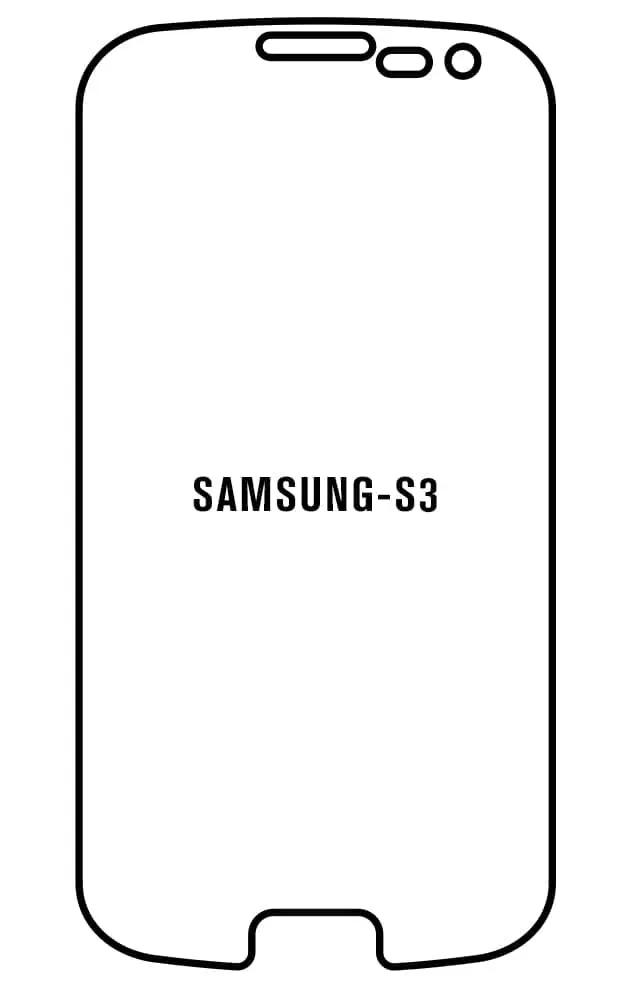 Samsung S3 Přední Hydrogel ochranná fólie
