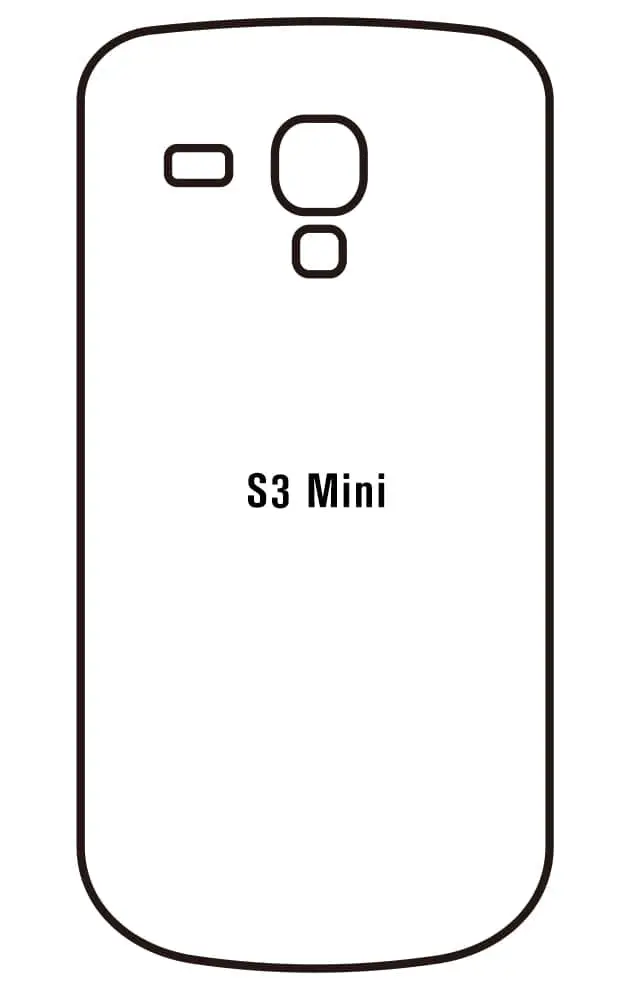 Samsung S3 Mini Zadní Hydrogel ochranná fólie