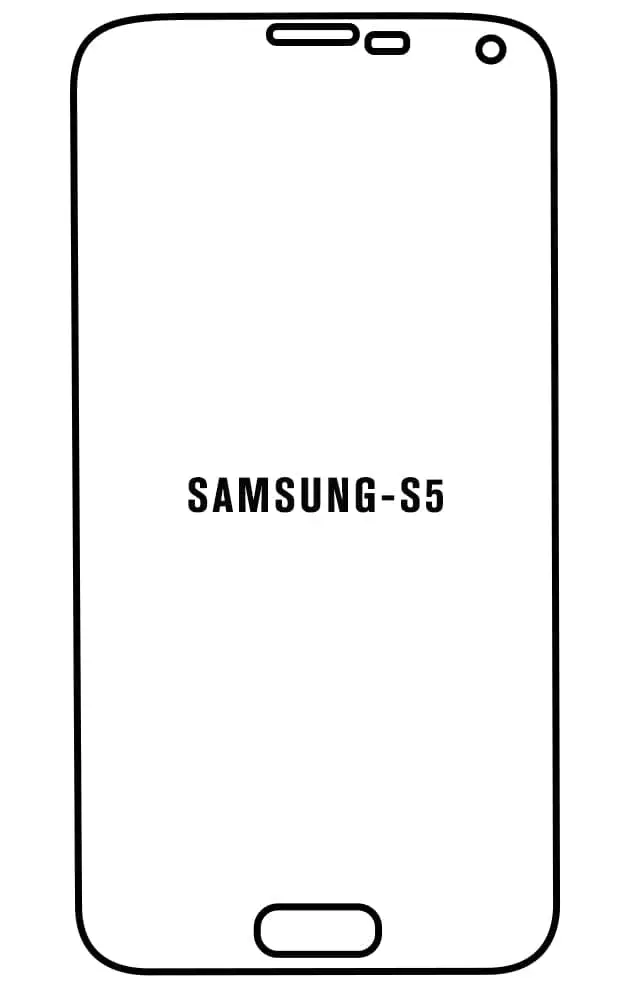 Samsung S5 Přední Hydrogel ochranná fólie