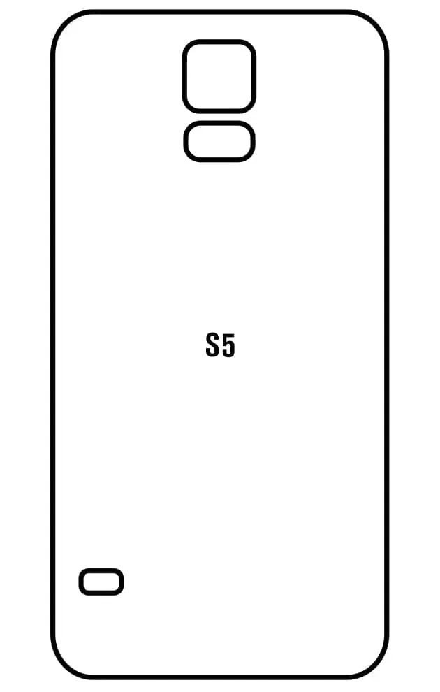 Samsung S5 Zadní Hydrogel ochranná fólie