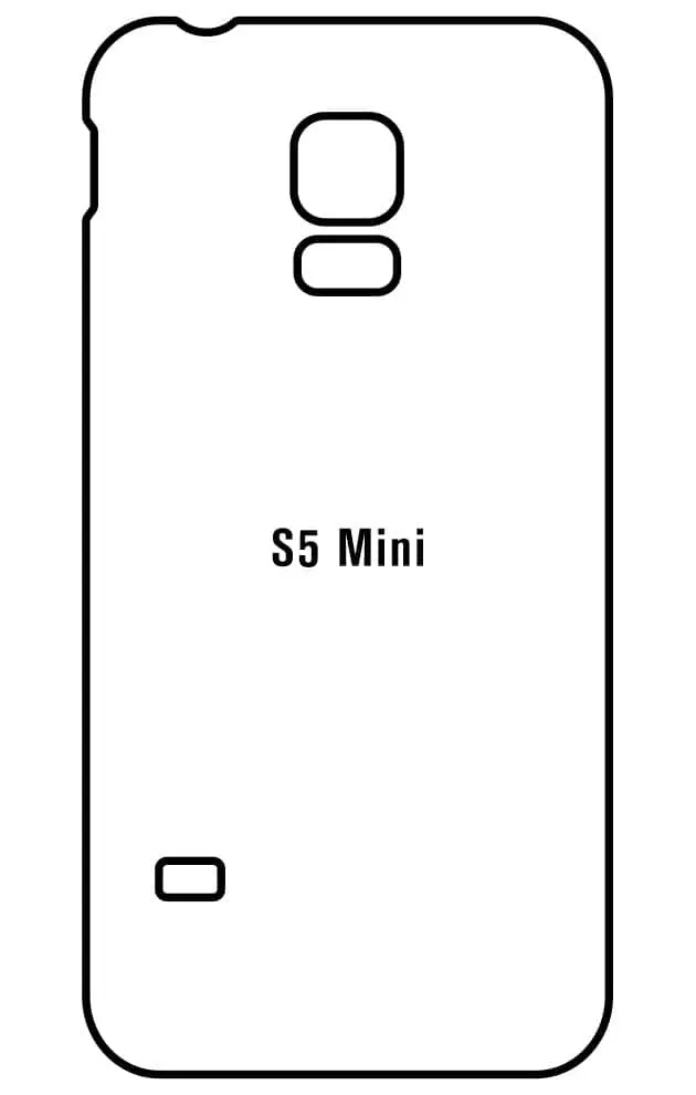 Samsung S5 Mini Zadní Hydrogel ochranná fólie