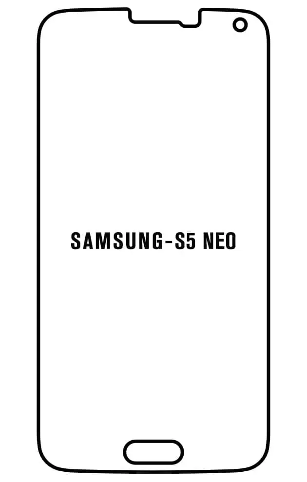 Samsung S5 Neo Přední Hydrogel ochranná fólie
