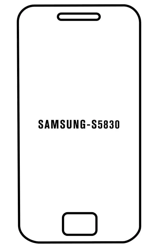 Samsung S5830 Přední Hydrogel ochranná fólie