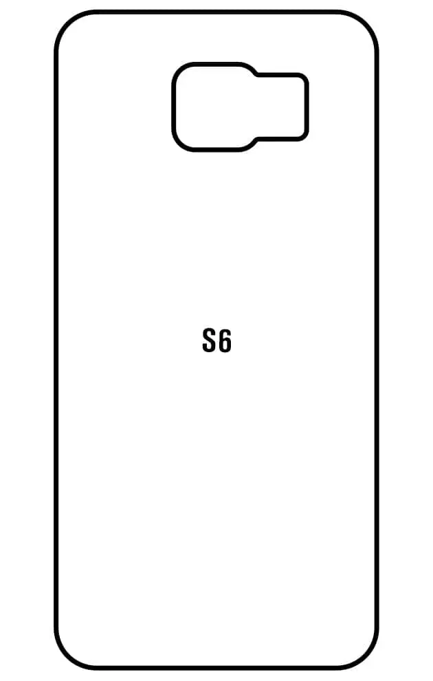 Samsung S6 Zadní Hydrogel ochranná fólie
