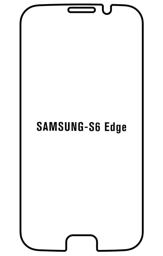 Samsung S6 Edge Přední Hydrogel ochranná fólie