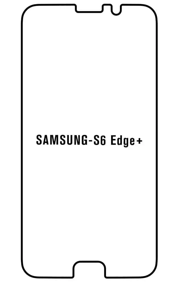 Samsung S6 Edge+ Přední Hydrogel ochranná fólie