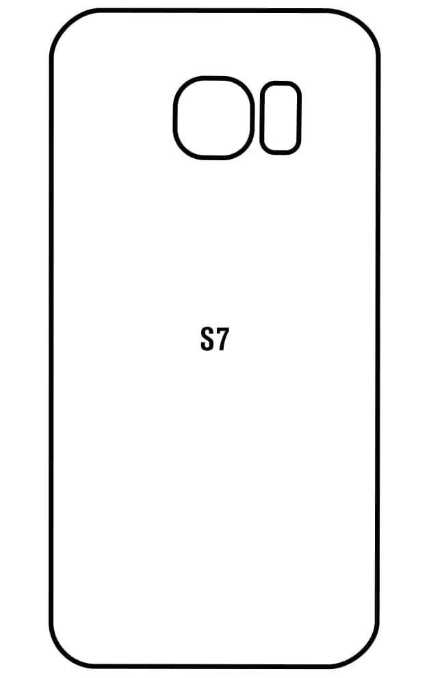 Samsung S7 Zadní Hydrogel ochranná fólie