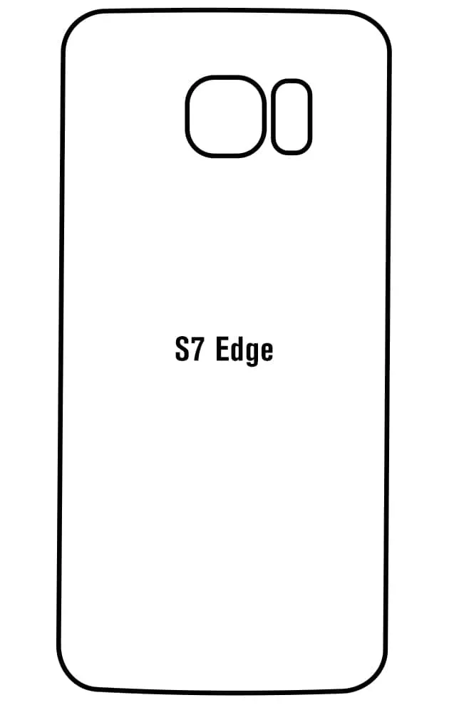 Samsung S7 Edge Zadní Hydrogel ochranná fólie