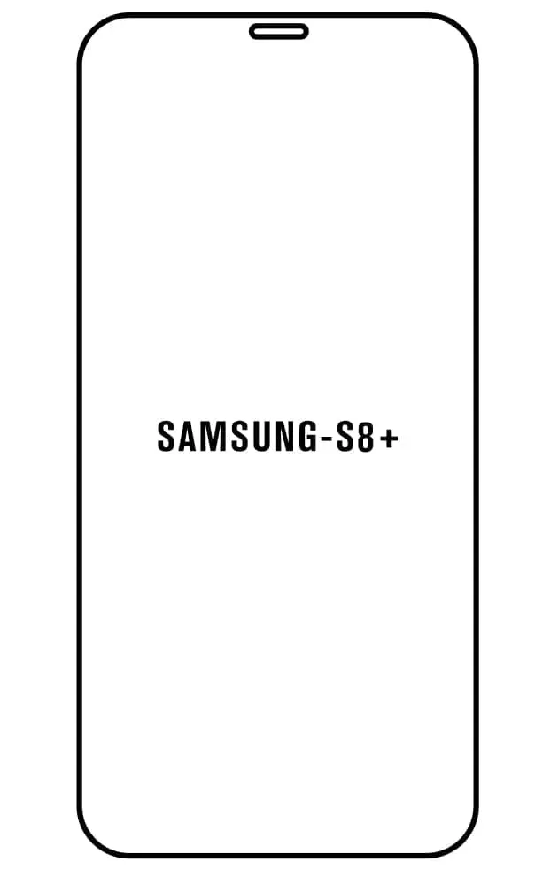 Samsung S8+ Přední Hydrogel ochranná fólie