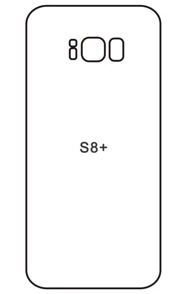 Samsung S8+ Zadní Hydrogel ochranná fólie