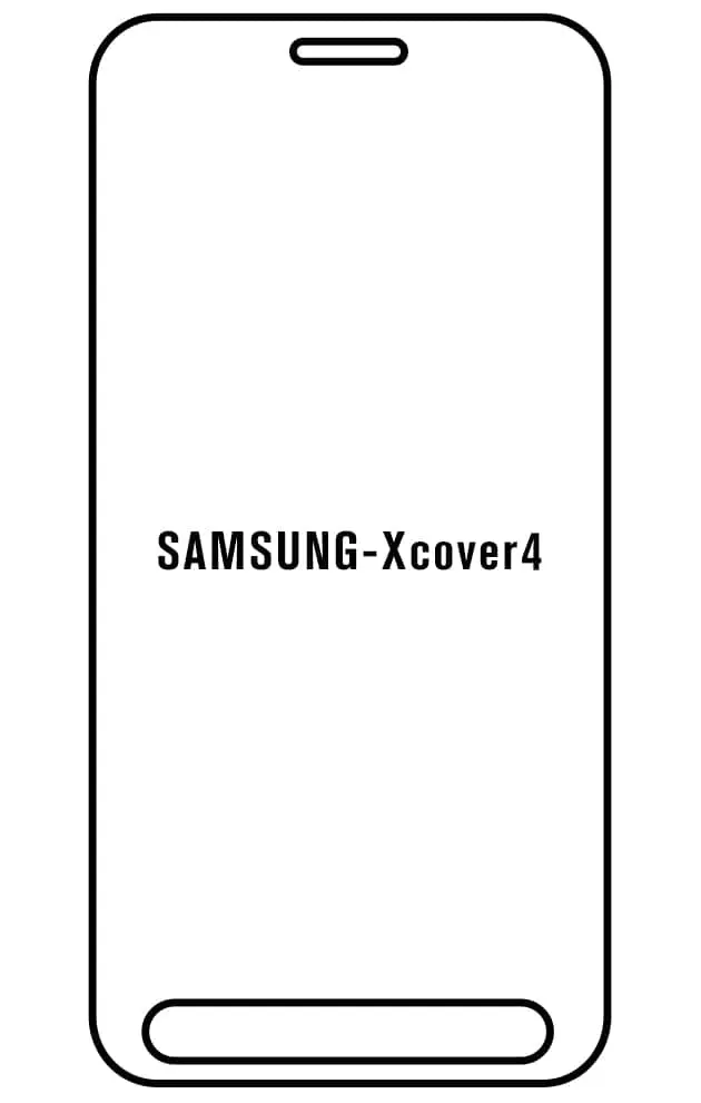 Samsung Xcover 4 Přední Hydrogel ochranná fólie