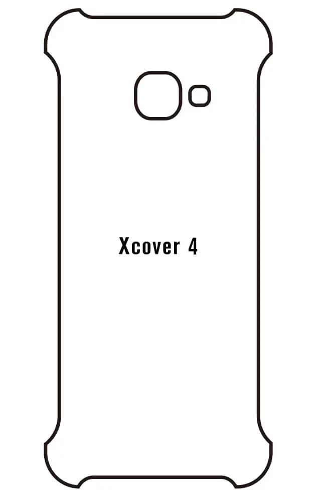 Samsung Xcover 4 Zadní Hydrogel ochranná fólie