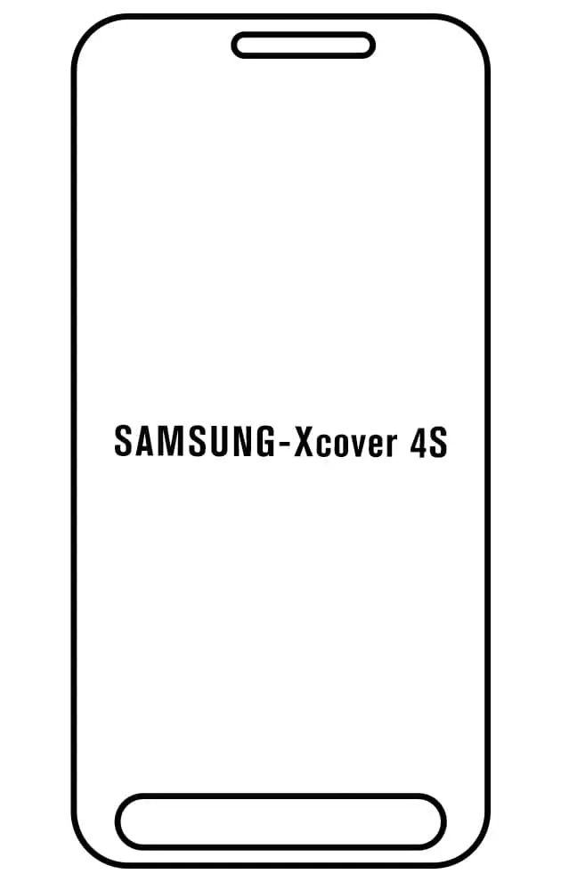 Samsung Xcover 4S Přední Hydrogel ochranná fólie