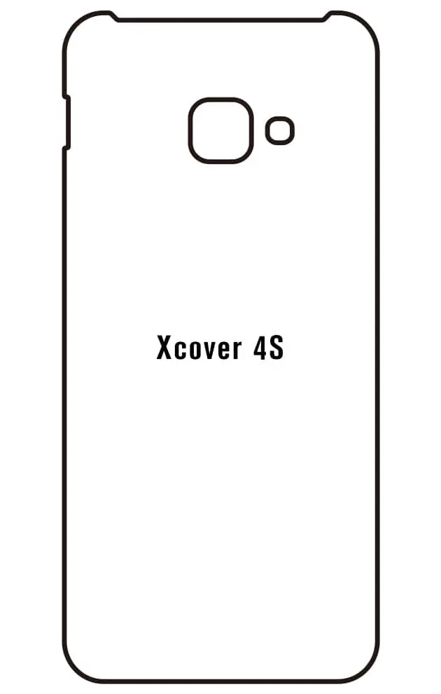 Samsung Xcover 4S Zadní Hydrogel ochranná fólie
