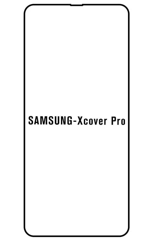 Samsung Xcover Pro Přední Hydrogel ochranná fólie
