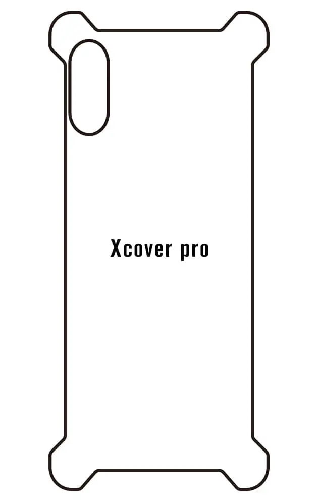 Samsung Xcover Pro Zadní Hydrogel ochranná fólie