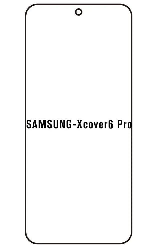 Samsung Xcover6 Pro Přední Hydrogel ochranná fólie
