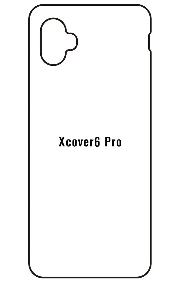 Samsung Xcover6 Pro Zadní Hydrogel ochranná fólie