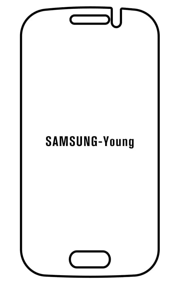 Samsung Young S6310 Přední Hydrogel ochranná fólie