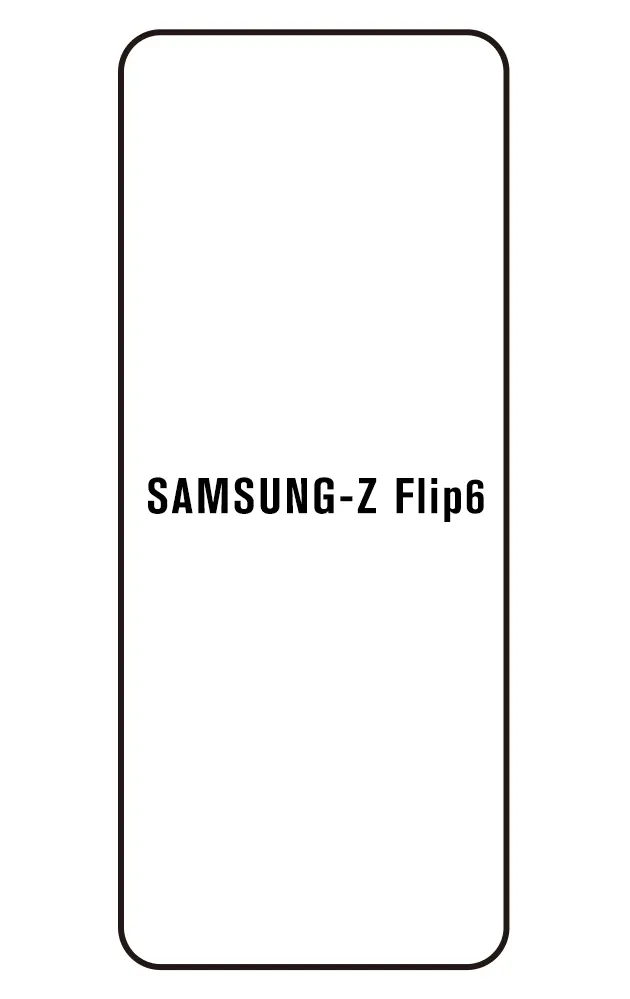 Samsung Z Flip6 Přední Hydrogel ochranná fólie