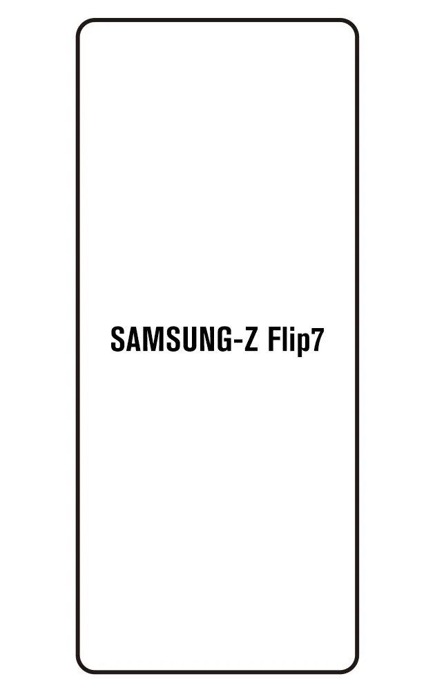Samsung Z Flip7 Přední Hydrogel ochranná fólie