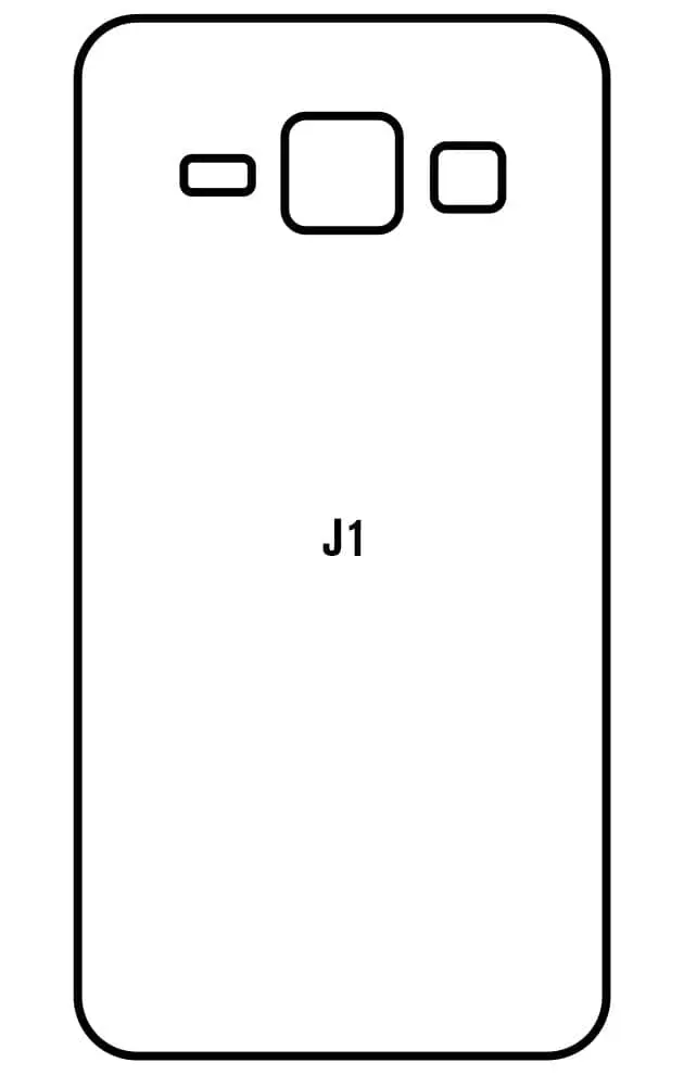 Samsung J1 2016(J120) Zadní Hydrogel ochranná fólie