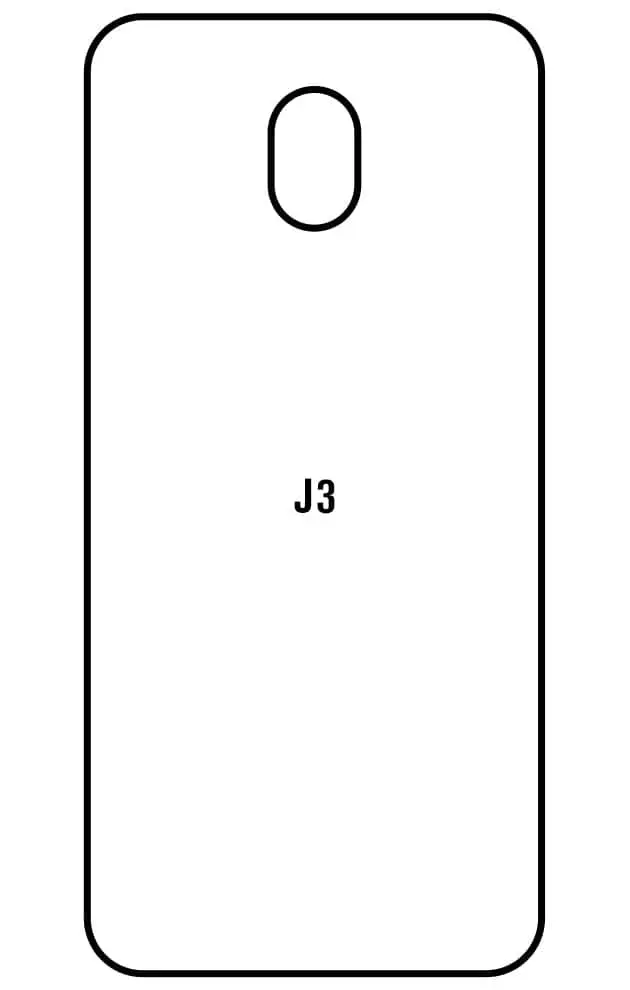 Samsung J3 2017(J330) Zadní Hydrogel ochranná fólie
