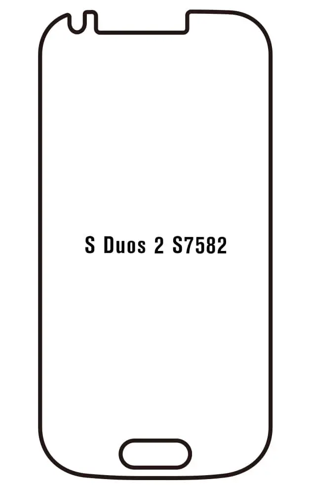 Samsung S Duos 2 S7582(Trend Plus S7580) Přední Hydrogel ochranná fólie