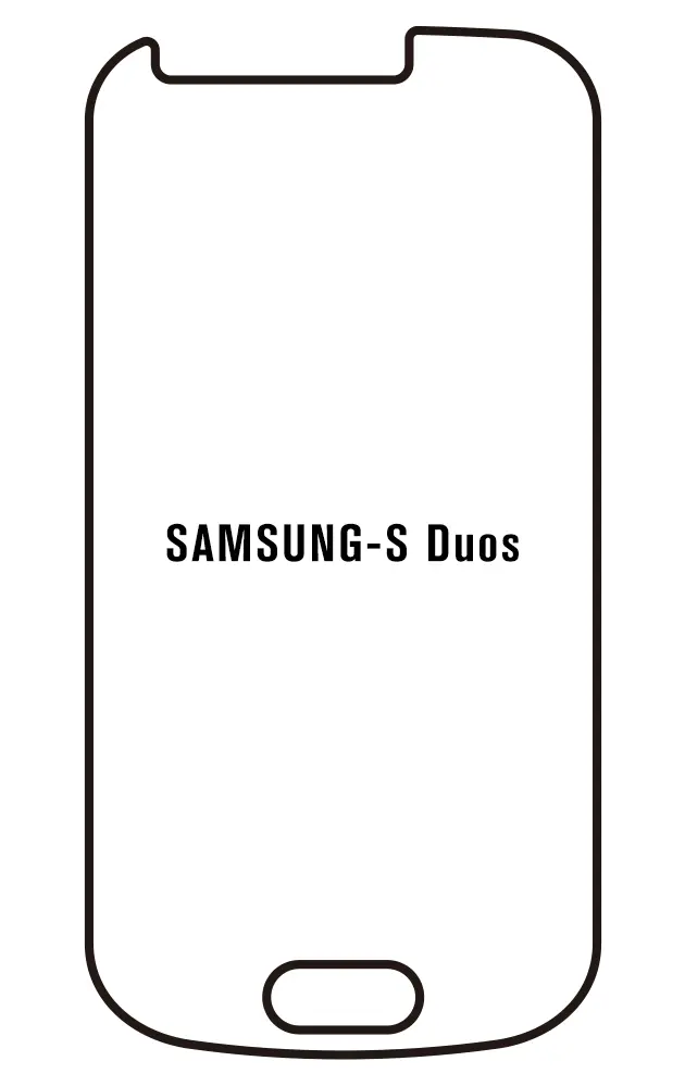 Samsung S Duos S7562 Přední Hydrogel ochranná fólie
