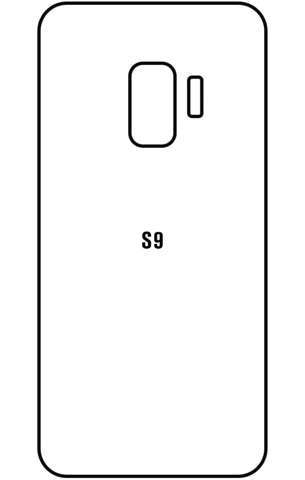 Samsung S9/S9 Duos Zadní Hydrogel ochranná fólie
